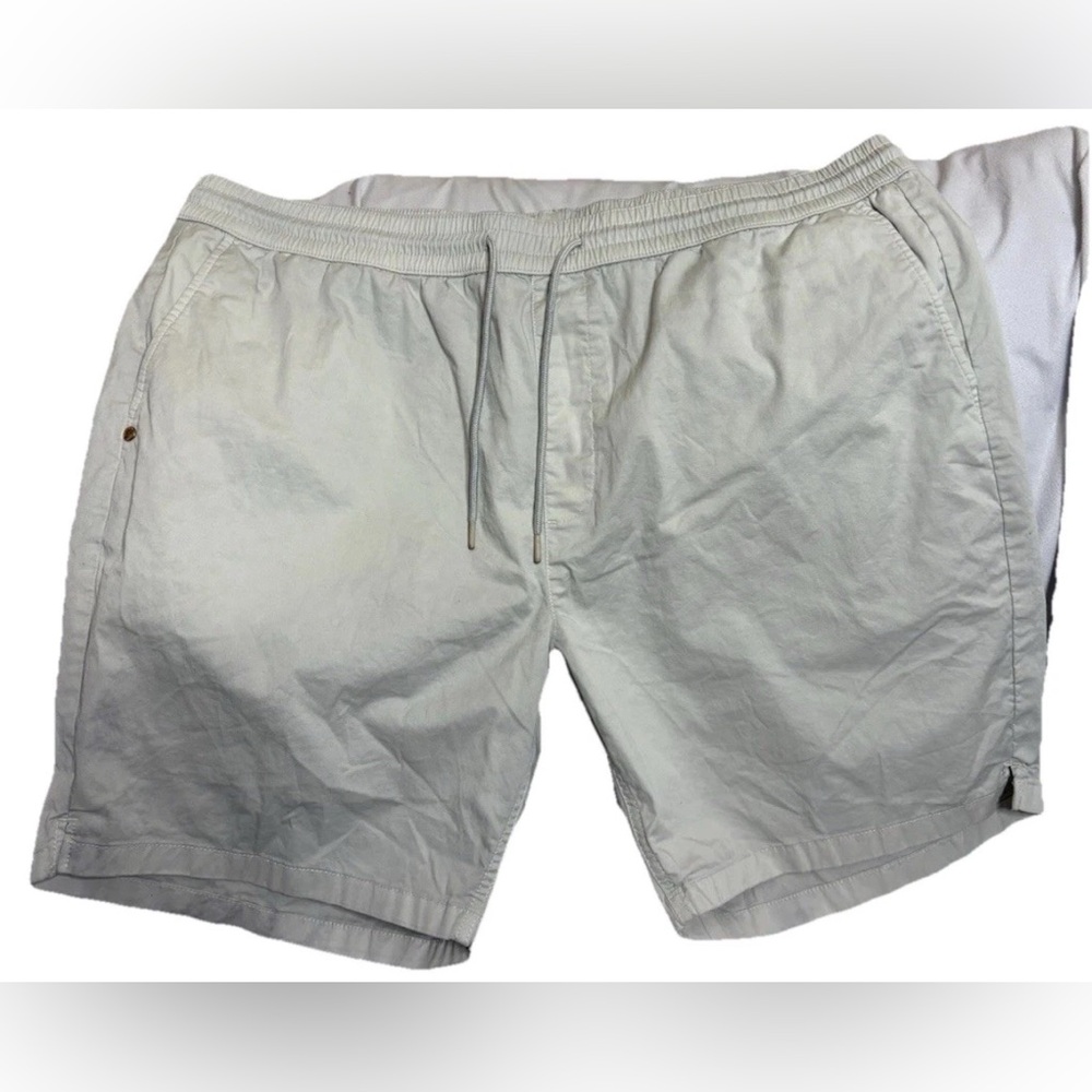 Mugsy Shorts Stretch Drawstring Elastic Waist XXL Mens Stones